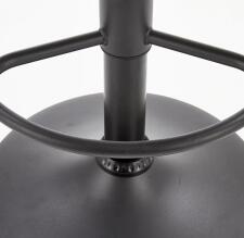 Стул барный HALMAR H89 коричневый/черный