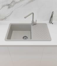 Смеситель для кухни GRANFEST QUARZ Z-5411 серый