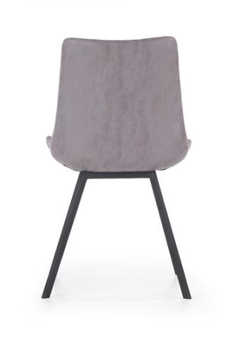 Стул HALMAR K279 серый/черный