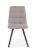 Стул HALMAR K402 серый/черный