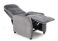 Кресло HALMAR FELIPE 2 раскладное, серый/венге