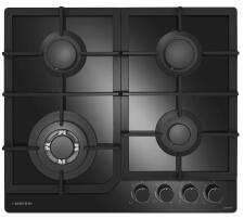 Варочная панель газовая MEFERI MGH604BK GLASS COMFORT
