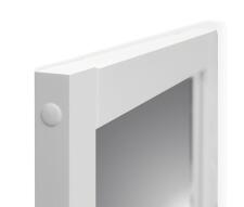 Зеркало с полкой Sheffilton Альберо SHT-М2 артикул 3P-03 беленый