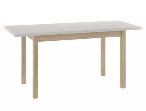 Стол обеденный SIGNAL ADAM кашемир/дуб кремона 100-140/60