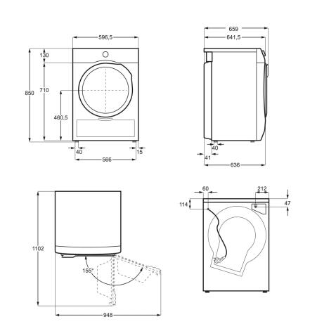 Сушильная машина ELECTROLUX EW7D394UCE