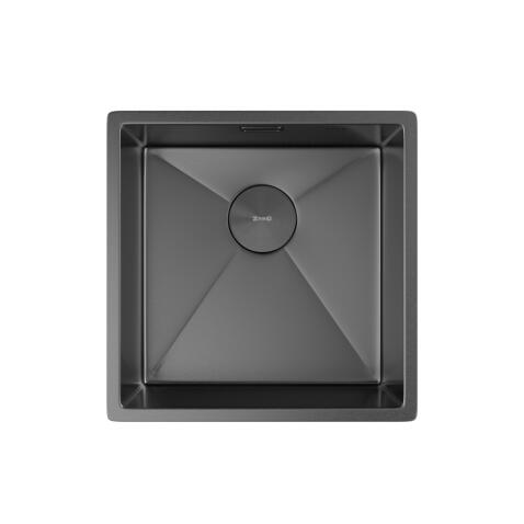 Мойка ZORG ZEROX 44 U / IF PVD GUNBLACK