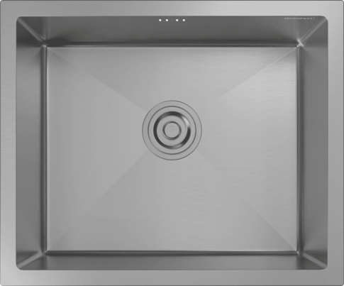 Кухонная мойка из нержавеющей стали GRANFEST METAL 5344 нержавеющая сталь