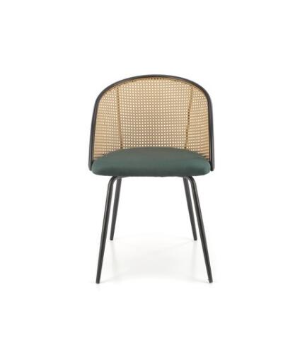 Стул HALMAR K508 темно-зеленый/черный