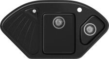 Кухонная мойка GRANFEST CORNER C-1040E черный