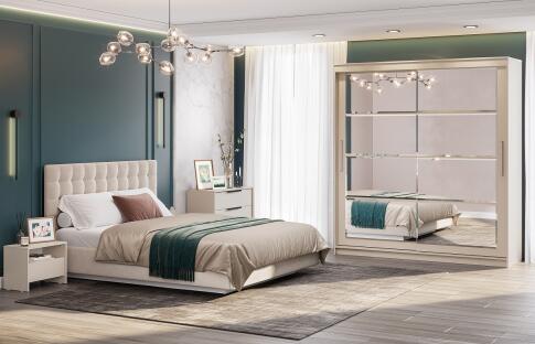 Шкаф-купе NN Мебель К ШКП-3 (2,0) МАКС Меланж