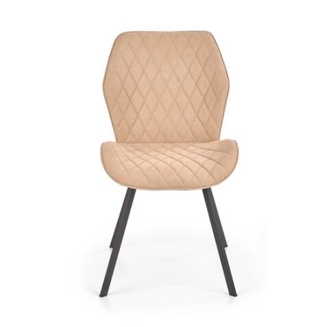 Стул HALMAR K360 бежевый/черный