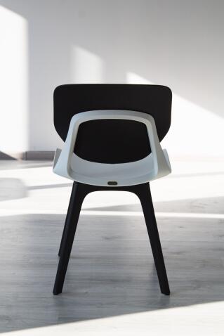 Сидение и спинка Sheffilton SHT-ST59/SB59 белый/черный