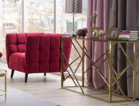 Кресло SIGNAL CASTELLO 1 Velvet Bluvel 59 бордовый/венге