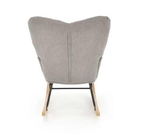 Кресло-качалка HALMAR VASCO серый