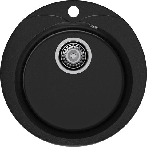 Кухонная мойка GRANFEST RONDO R-480 черный