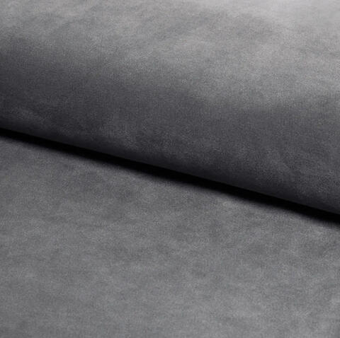 Стул барный SIGNAL CHIC H-2 Velvet Bluvel 14 серый/черный