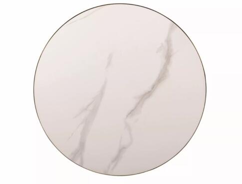 Стол журнальный SIGNAL VIRGO белый/черный/золотой 50