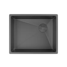 Мойка ZORG ZEROX 54 U / IF SIDE SF ZURINOX PVD GUNBLACK