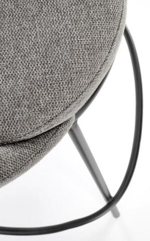 Стул барный HALMAR H118 серый