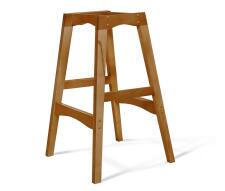 Каркас барного стула Sheffilton SHT-S65 артикул КС-65 светлый орех (+)