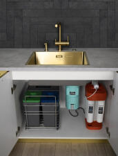 Измельчитель отходов Omoikiri Nagare Slim 1250 Azure