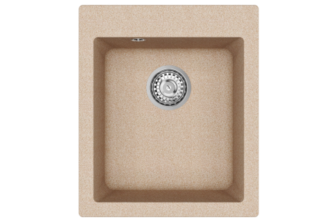 Мойка кухонная AQUASANITA Rock SQR 100 110 AW beige