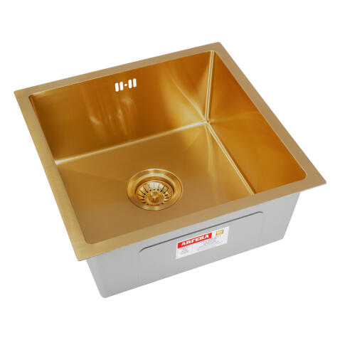 Мойка ARFEKA ECO AR 450*450 GOLD PVD NANO