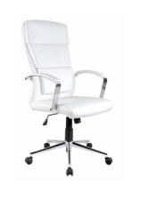 Кресло компьютерное HALMAR AURELIUS белый/хром