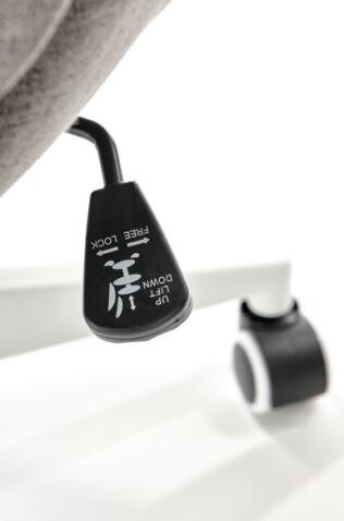 Кресло компьютерное HALMAR FALCAO серый/белый