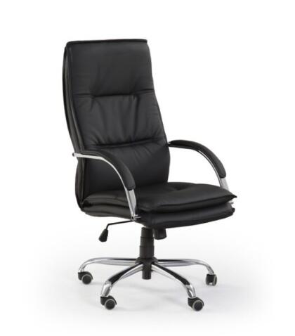 Кресло компьютерное HALMAR STANLEY черный/хром