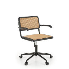 Кресло компьютерное HALMAR INCAS коричневый/черный