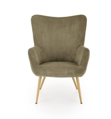 Кресло HALMAR AMARO оливковый