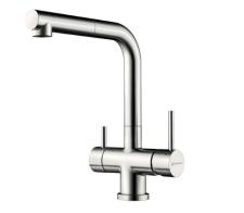 Смеситель для кухни Omoikiri Takamatsu S BN нержавеющая сталь