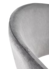 Стул HALMAR K473 серый/черный