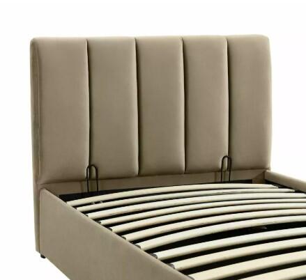 Кровать SIGNAL MONTREAL Velvet Bluvel 28 бежевый, 90/200