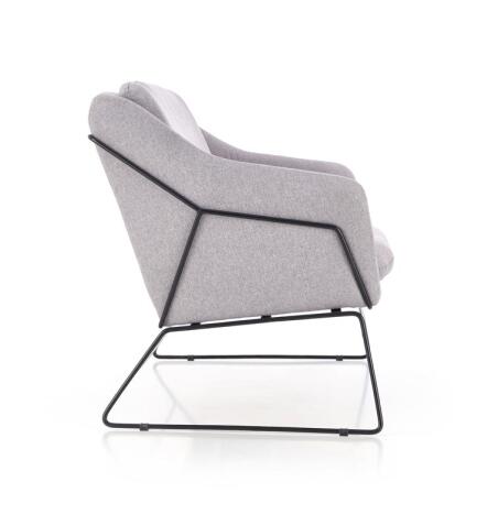 Софа HALMAR SOFT 2 XL серый/черный