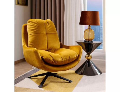 Стол журнальный SIGNAL MIRA черный 50/56