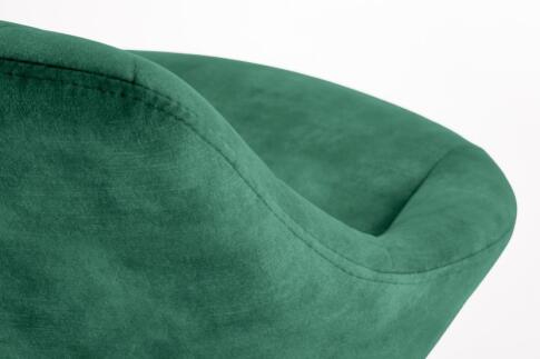 Стул барный HALMAR H102 темно-зеленый/черный