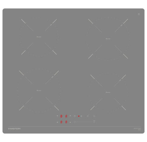 Варочная панель индукционная MEFERI MIH604GR POWER