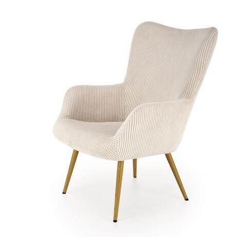 Кресло HALMAR AMARO кремовый