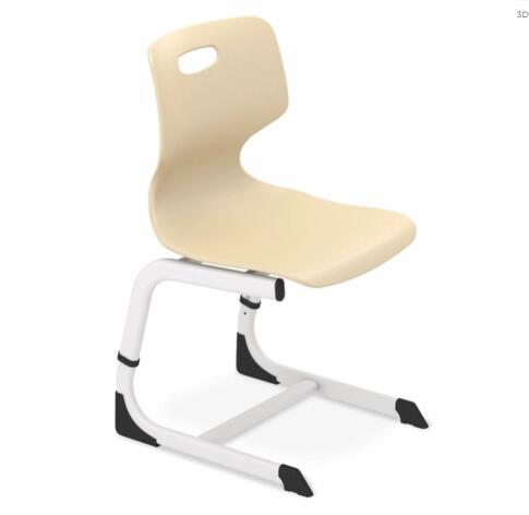 Стул Sheffilton SHT-S-TN22/5-7 бежевый/белый муар