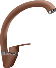 Смеситель для кухни GRANFEST 3323 терракот