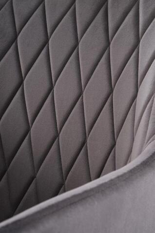 Стул HALMAR K558 серый/черный