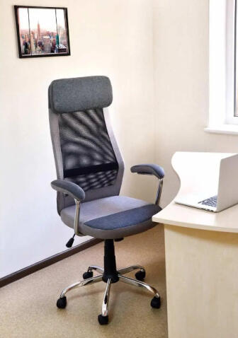 Кресло компьютерное SIGNAL Q-336 серый/черный