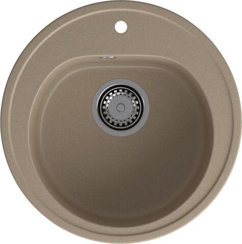 Кухонная мойка GRANFEST RONDO R-510 песочный