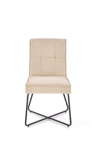 Стул HALMAR K534 бежевый/черный