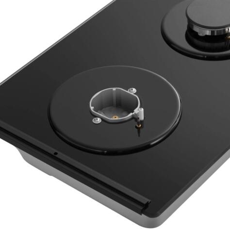 Варочная панель газовая MEFERI MGH302BK GLASS LIGHT