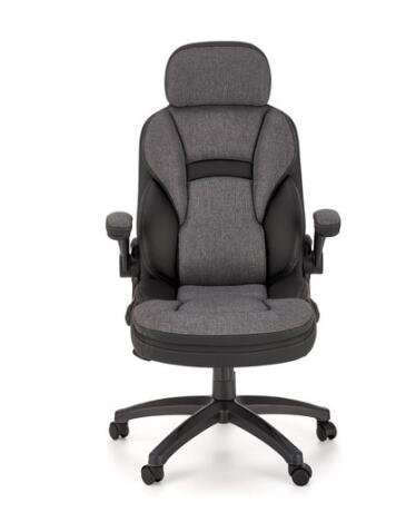 Кресло компьютерное HALMAR VALERIO черный/серый