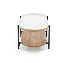 Стол журнальный HALMAR KAMALA натуральный/черный