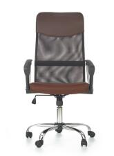 Кресло компьютерное HALMAR VIRE коричневый/хром